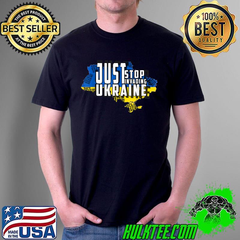 Support I Stand With Ukraine American Ukrainian Flag T- Unisex Support I Stand With Ukraine American Ukrainian Flag T- Unisex