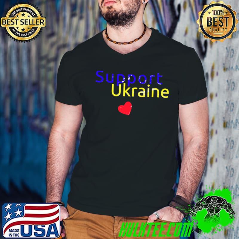 Support Ukraine Anti-War Patriotic Love Premium T-Shirt Guys V Neck Support Ukraine Anti-War Patriotic Love Premium T-Shirt Guys V Neck