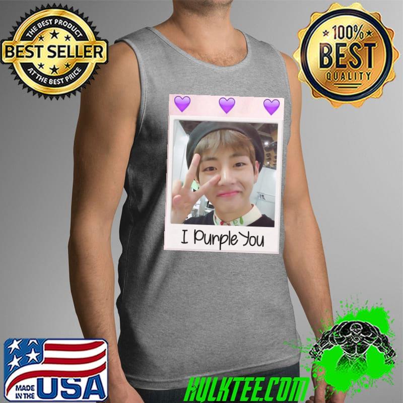 Taehyung cute I purple you Tank Top Taehyung cute I purple you Tank Top