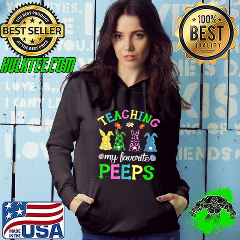 Teaching My Favorite Peeps Easter Day Funny Teacher T-Shirt