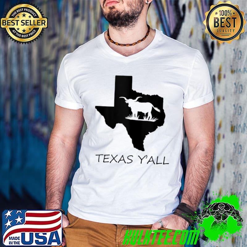 Texas Y'all MAP T-Shirt