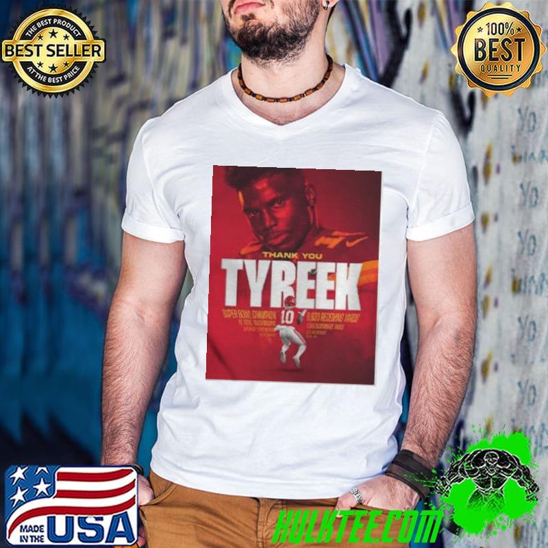 Thank you tyreek hill Kansas city Chiefs shirt