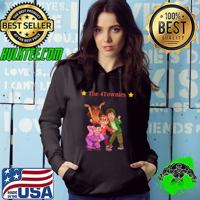 The 4Townies -turning red T-Shirt Hoodie The 4Townies -turning red T-Shirt Hoodie