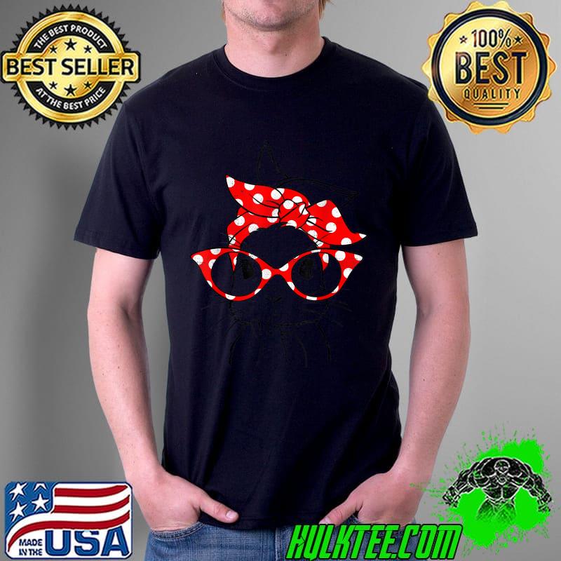 Top Easter Cute Bunny Face Leopard Glasses Easter Girls Women T-Shirt Top Easter Cute Bunny Face Leopard Glasses Easter Girls Women T-Shirt