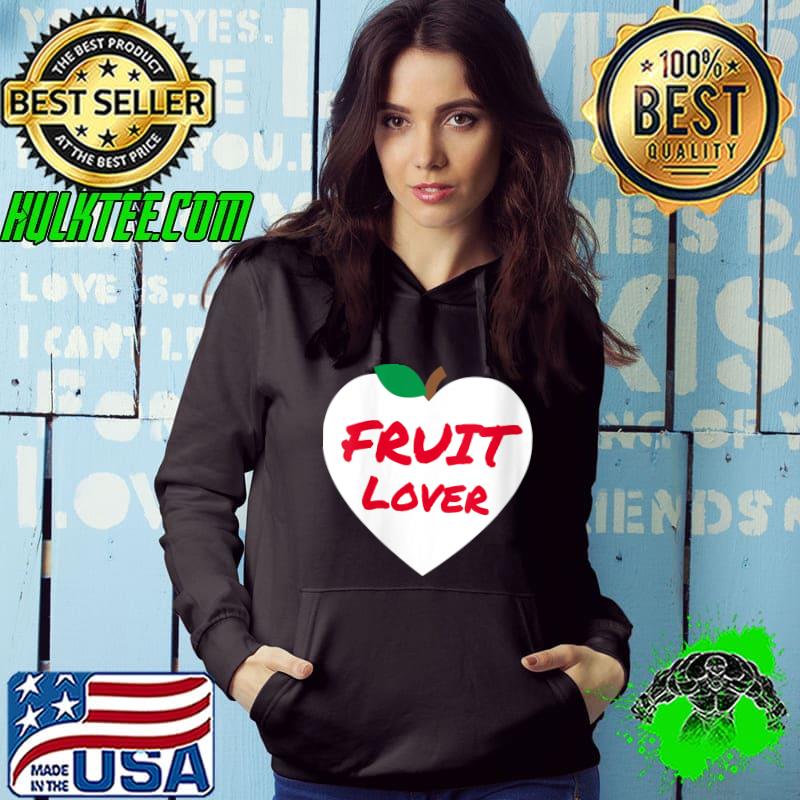 Top Fruit Lover (Heart Shaped Graphic) - Fruit Lovers T-shirt