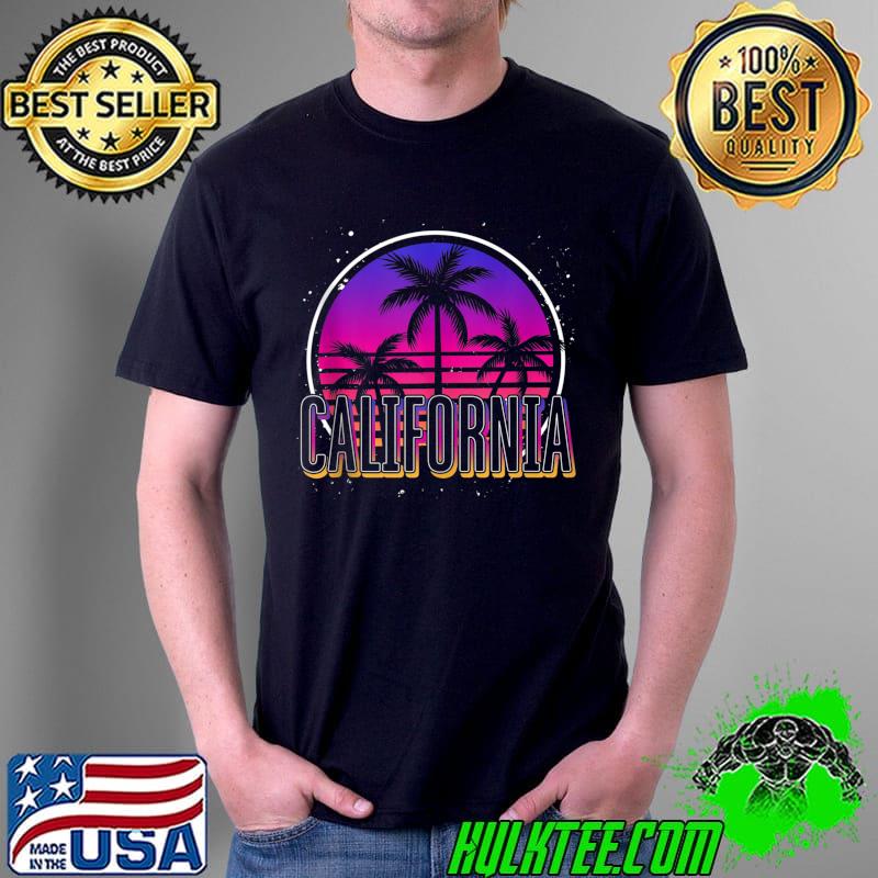 Tropical Summer Vacation Cali Retro Palm Trees California T- Unisex Tropical Summer Vacation Cali Retro Palm Trees California T- Unisex