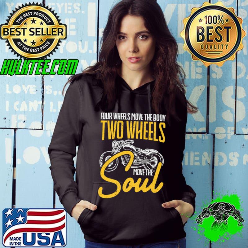 Two Wheels Move The Soul Motorcycle Premium T-Shirt