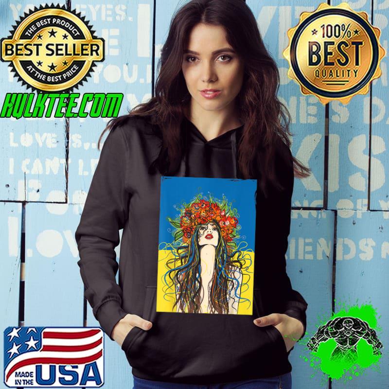 Ukraine Flag Fashionable Cool Ukrainian Village Premium T-Shirt