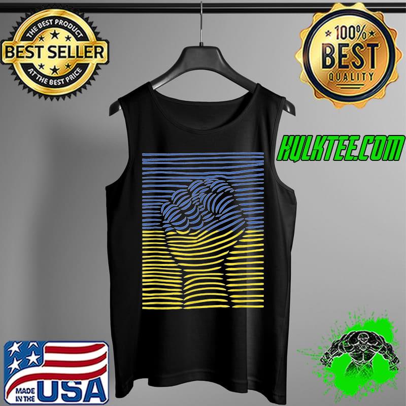 UKRAINE FLAG FIST STAND WITH UKRAINE UKRAINIAN COLOR T-Shirt Tank Top UKRAINE FLAG FIST STAND WITH UKRAINE UKRAINIAN COLOR T-Shirt Tank Top