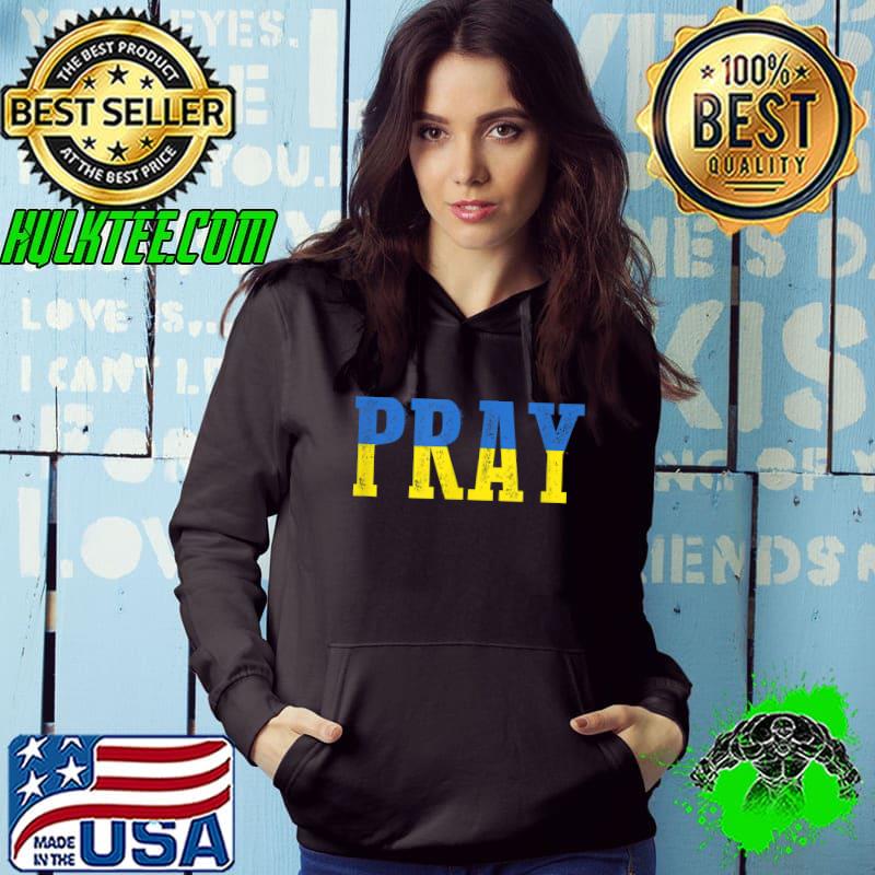 Ukrainian Lovers Ukraine Map Pray For Ukraine T-Shirt
