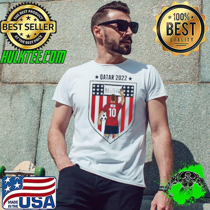 Usmnt believe ted lasso Qatar 2022 usa soccer shirt