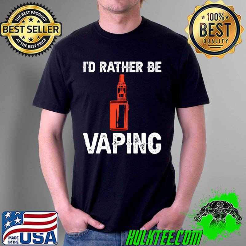 Vape Smoking Vaping Electronic Cigarette Smoker T-Shirt