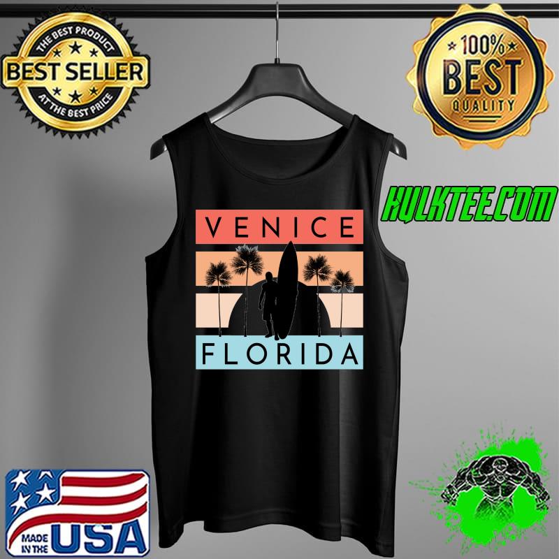 Venice Florida Beach Surfing Summer Vacation T-Shirt Tank Top Venice Florida Beach Surfing Summer Vacation T-Shirt Tank Top