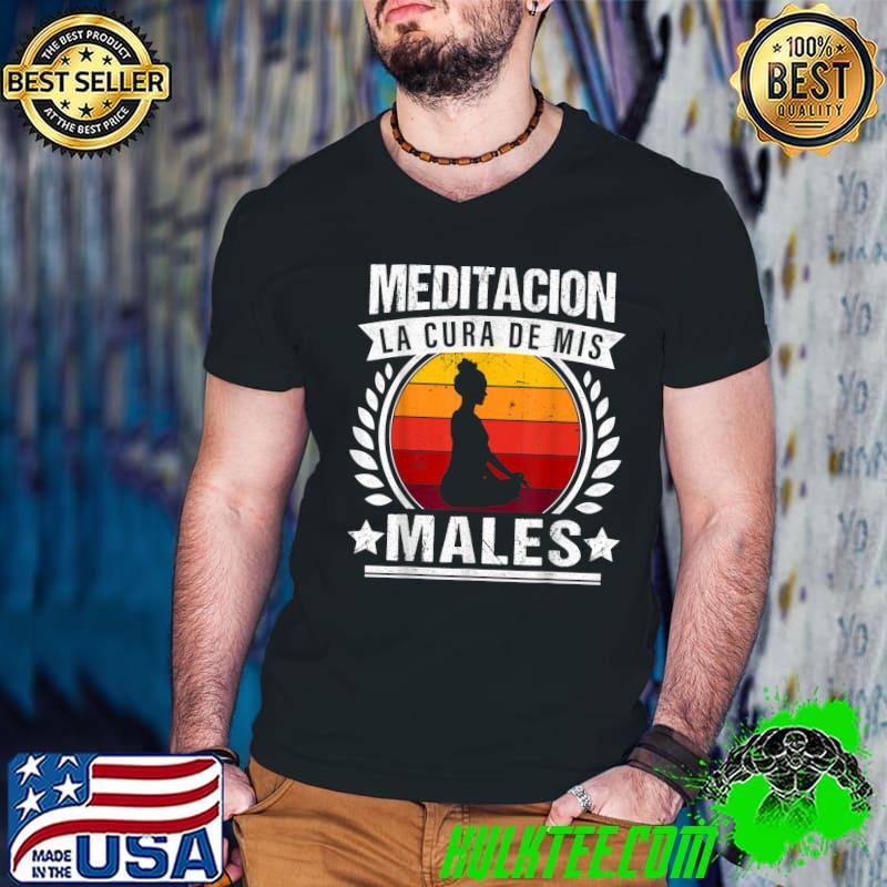 Vintage Meditation Spiritual Yoga Lover Meditate Zen Namaste T-Shirt