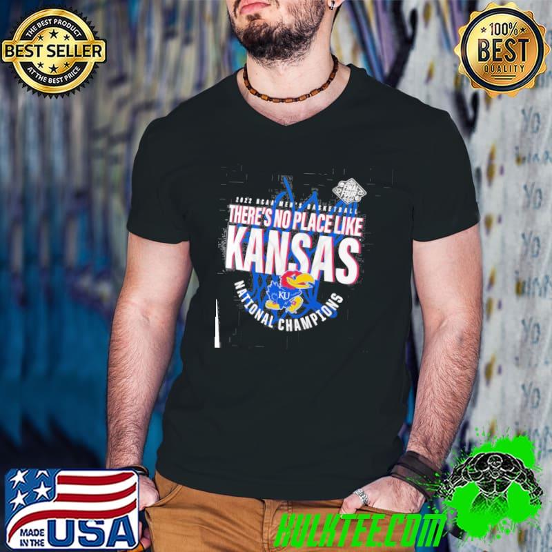 2022 NCAA Men’s Basketball National Champions Floater Kansas Jayhawks T-Shirt Guys V Neck 2022 NCAA Men’s Basketball National Champions Floater Kansas Jayhawks T-Shirt Guys V Neck