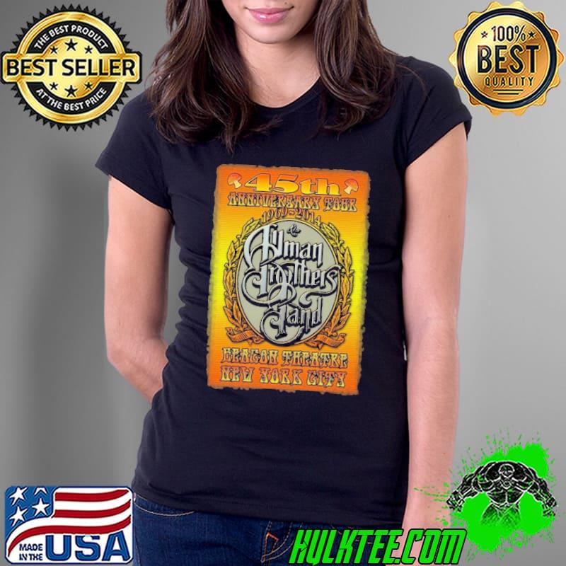 50th Anniversary Allman Brothers Band The Beacon Theater New York Shirt Ladies Tee 50th Anniversary Allman Brothers Band The Beacon Theater New York Shirt Ladies Tee