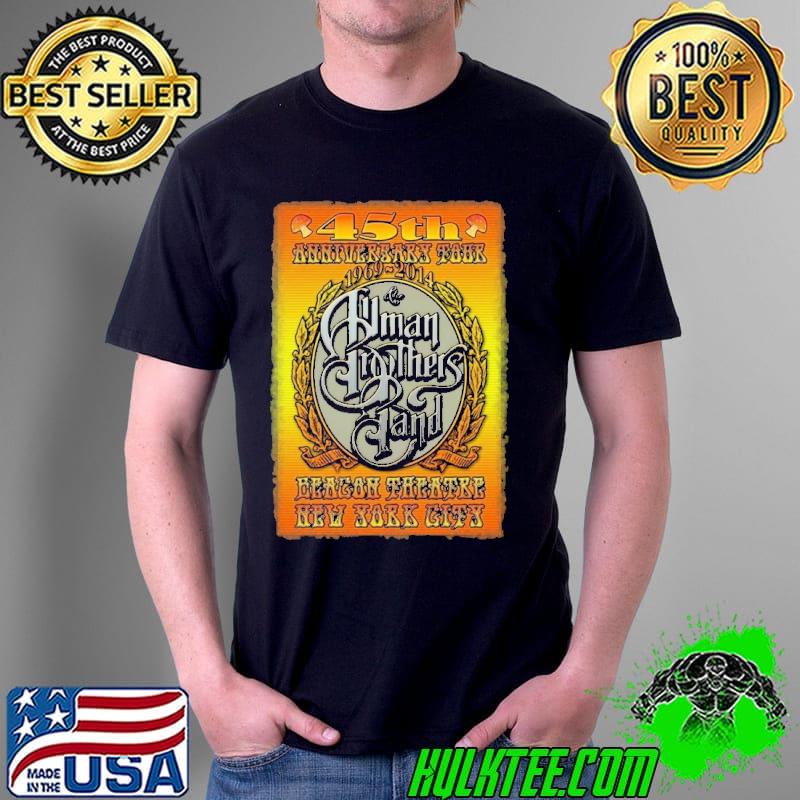 50th Anniversary Allman Brothers Band The Beacon Theater New York Shirt Unisex 50th Anniversary Allman Brothers Band The Beacon Theater New York Shirt Unisex