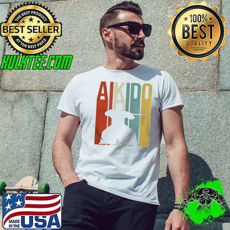 Aikido vintage martial art aikido shirt