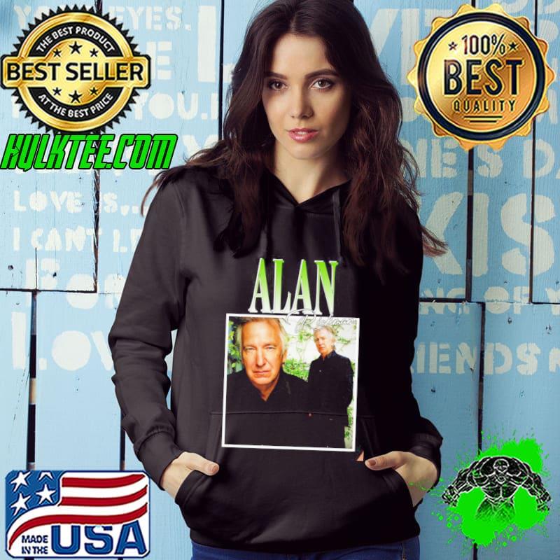 Alan Rickman Vintage 90s Style Bootleg Actor Unisex Sweat Hoodie Alan Rickman Vintage 90s Style Bootleg Actor Unisex Sweat Hoodie