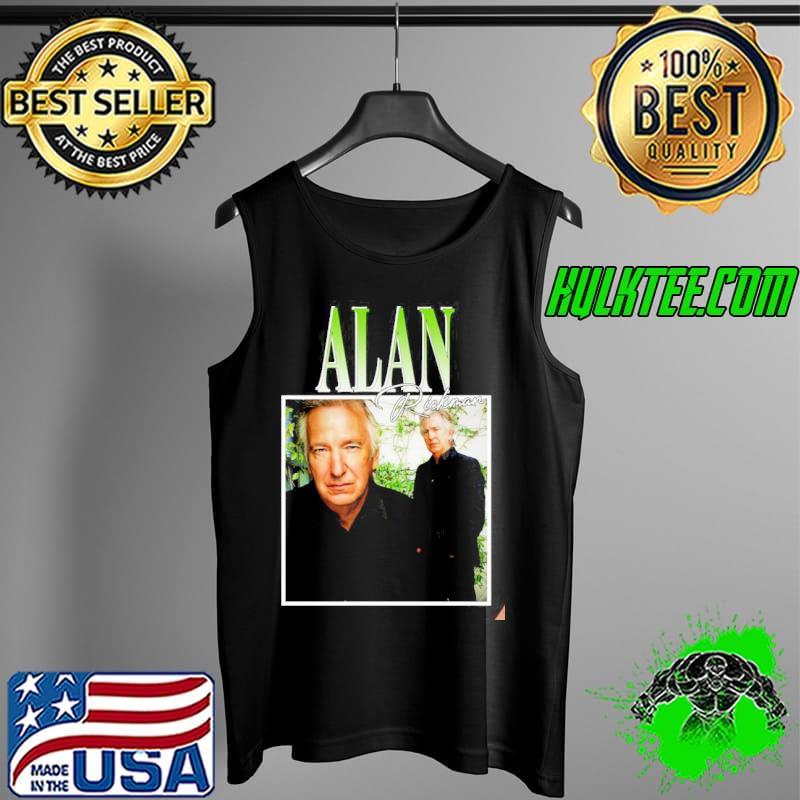Alan Rickman Vintage 90s Style Bootleg Actor Unisex Sweat Tank Top Alan Rickman Vintage 90s Style Bootleg Actor Unisex Sweat Tank Top