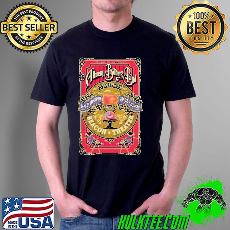 Allman Brothers Band Beacon Theater Shirt Unisex Allman Brothers Band Beacon Theater Shirt Unisex