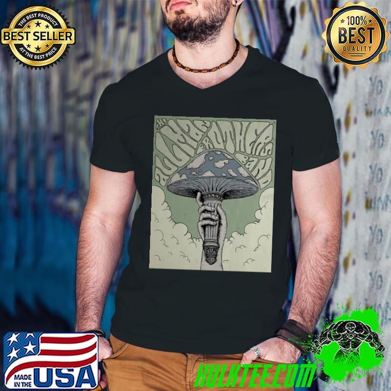 Allman Brothers Band Where It All Mushroom Shirt