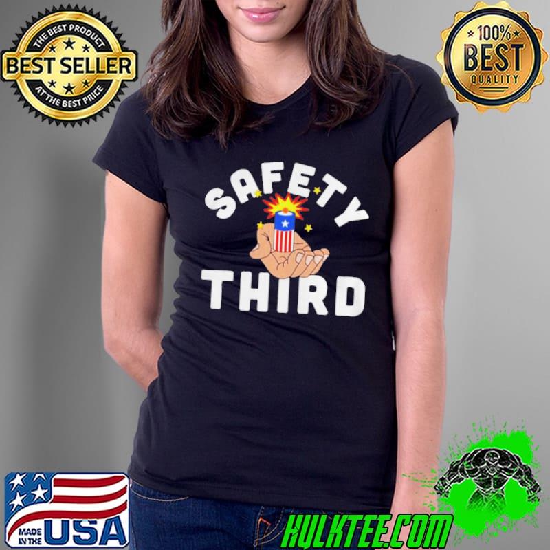 America Safety Third Ladies Tee America Safety Third Ladies Tee