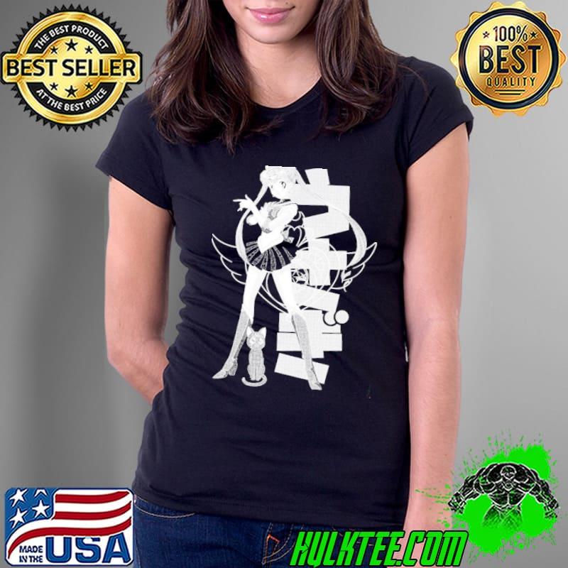 Anime girl sailor moon Ladies Tee Anime girl sailor moon Ladies Tee