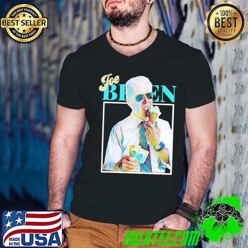 Anti Joe Biden Eating Ice Cream Shirt Anti Joe Biden Eating Ice Cream Shirt