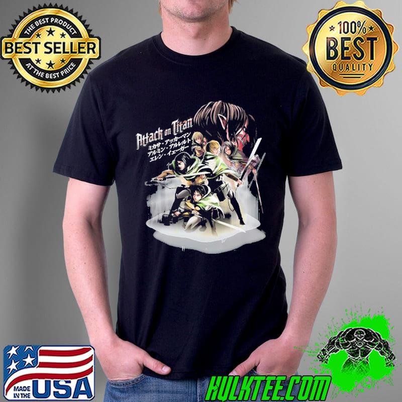 Attack on titan shingekI no kyojin ema bootleg shirt