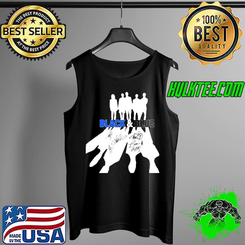 Backstreet Boys Black And BLue Shirt Tank Top Backstreet Boys Black And BLue Shirt Tank Top