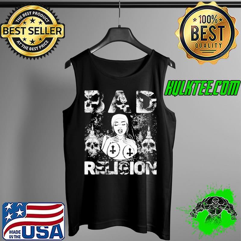 Bad Religion Skull Satan Shirt Tank Top Bad Religion Skull Satan Shirt Tank Top