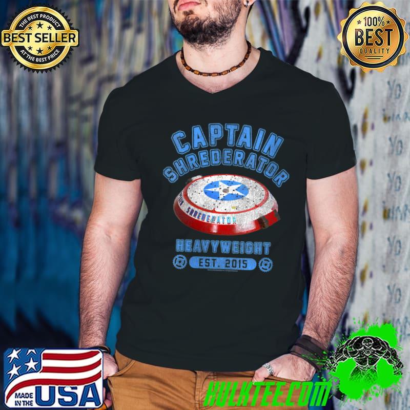 BattleBots Captain Shrederator Heavyweight 2015 Poster T- Guys V Neck BattleBots Captain Shrederator Heavyweight 2015 Poster T- Guys V Neck