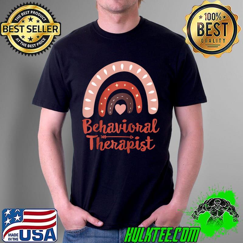Behavioral Therapist Squad Specialist Behavior Analyst Crew T-shirt