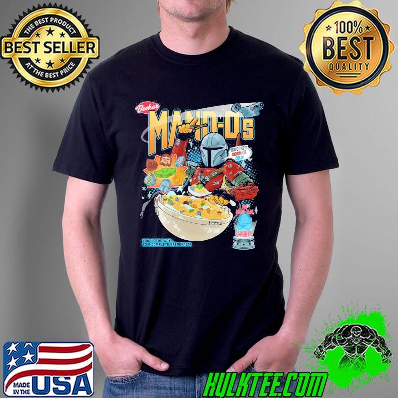 Beskar mando's cereal shirt