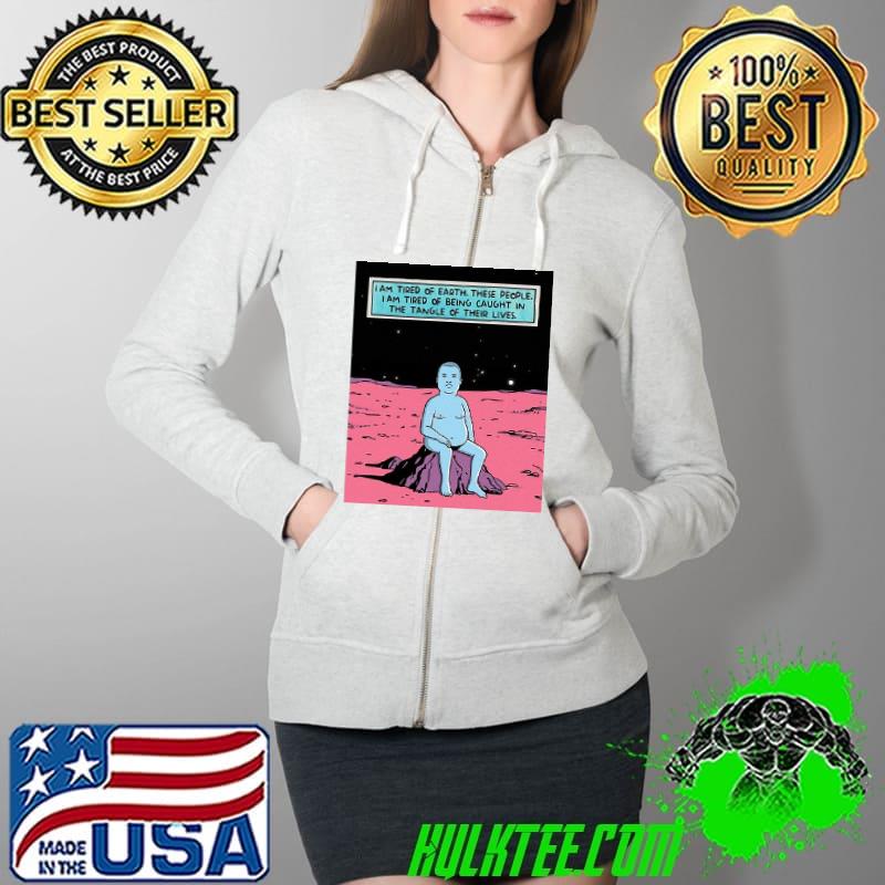 Bobby Hill is tired of earth Shirt Full Zip Hooded Bobby Hill is tired of earth Shirt Full Zip Hooded
