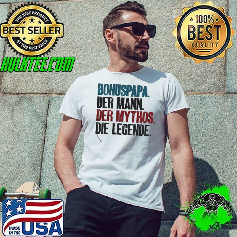 Bonuspapa bester stiefpapa stiefvater bonus papa shirt
