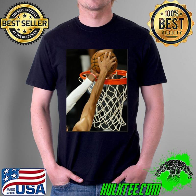 Brendan Tobin Bam Adebayo Iconic Block On Jayson Tatum Basketball Shirt