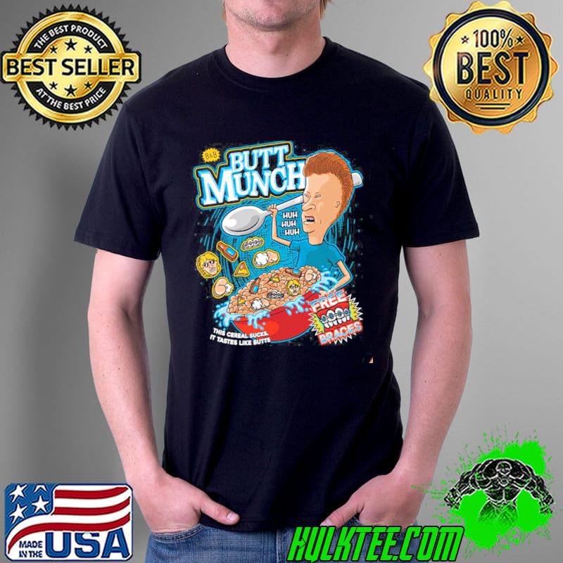 Butt munch beavis and butthead cereal shirt