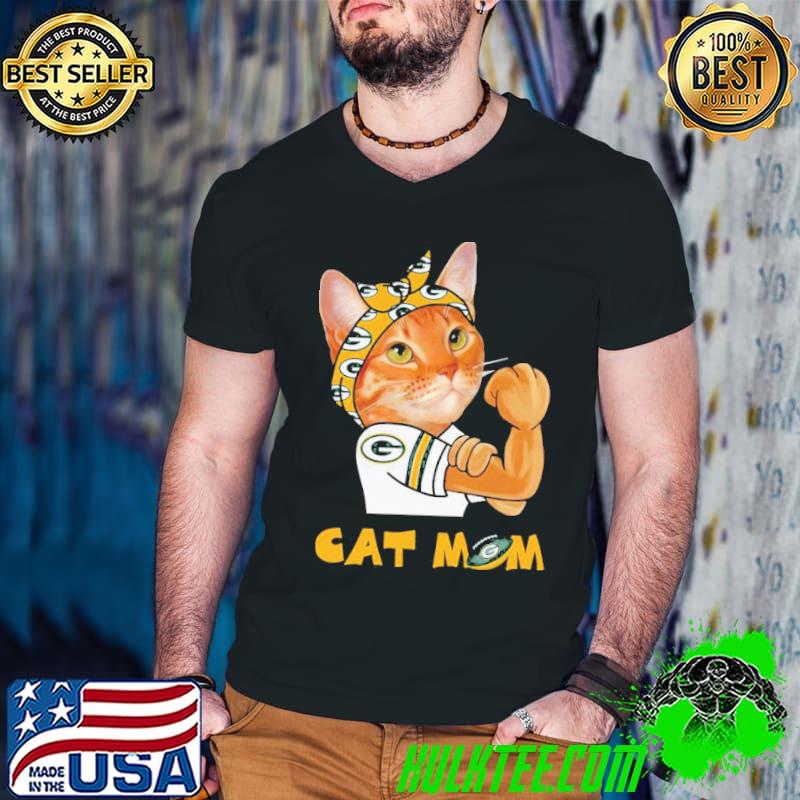 Cat Mom Green Bay Shirt Guys V Neck Cat Mom Green Bay Shirt Guys V Neck