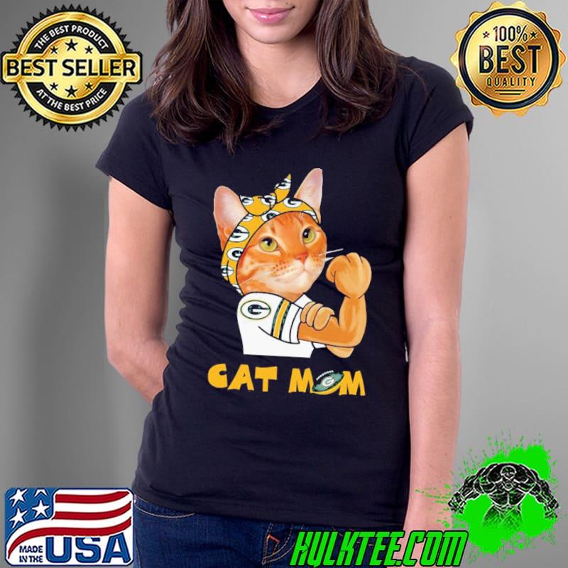 Cat Mom Green Bay Shirt Ladies Tee Cat Mom Green Bay Shirt Ladies Tee
