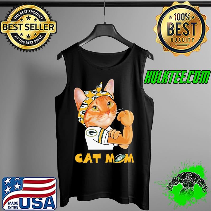 Cat Mom Green Bay Shirt Tank Top Cat Mom Green Bay Shirt Tank Top