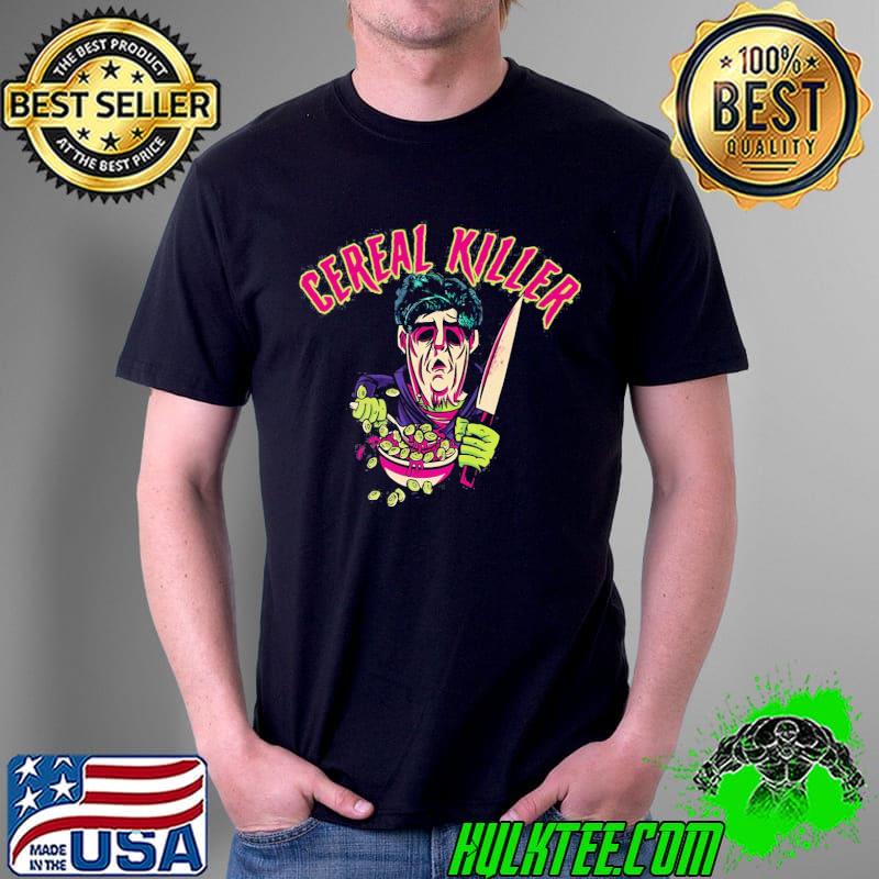 Cereal killer funny halloween style shirt