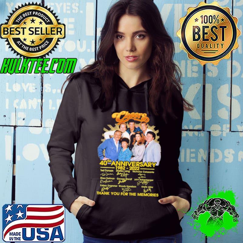 Cheers 40th Anniversary 1982 2022 Thank You For The Memories Shirt