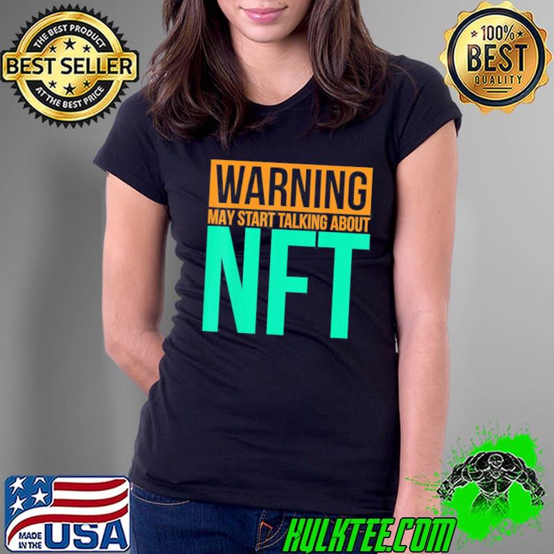 Crypto non fungible token art may start talking about nft Ladies Tee Crypto non fungible token art may start talking about nft Ladies Tee