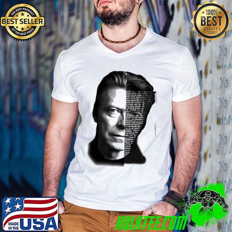 David Bowie aging is an extraordinary process shirt