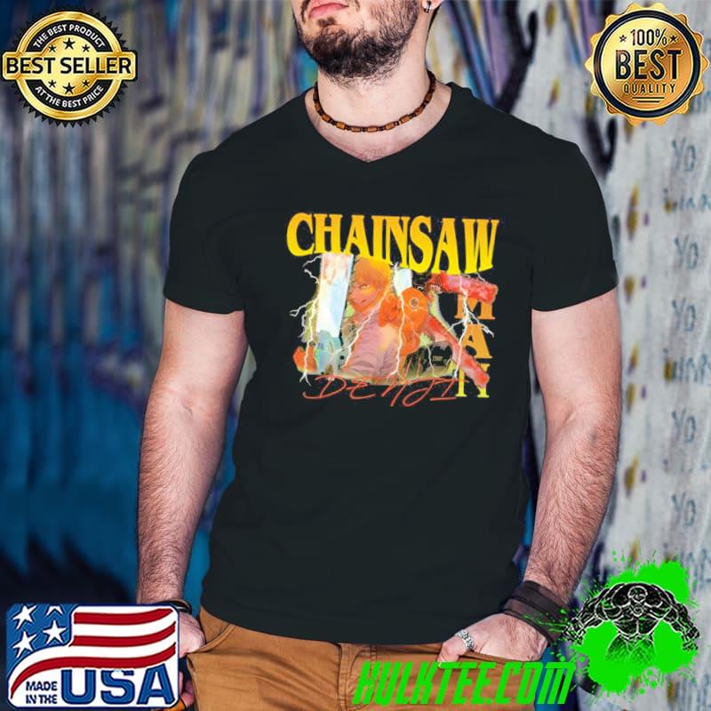 DenjI chainsaw man Guys V Neck DenjI chainsaw man Guys V Neck