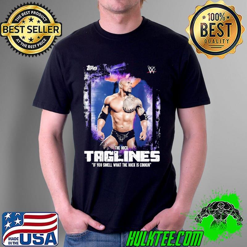 DWAYNE JOHNSON THe Rock Taglines Shirt