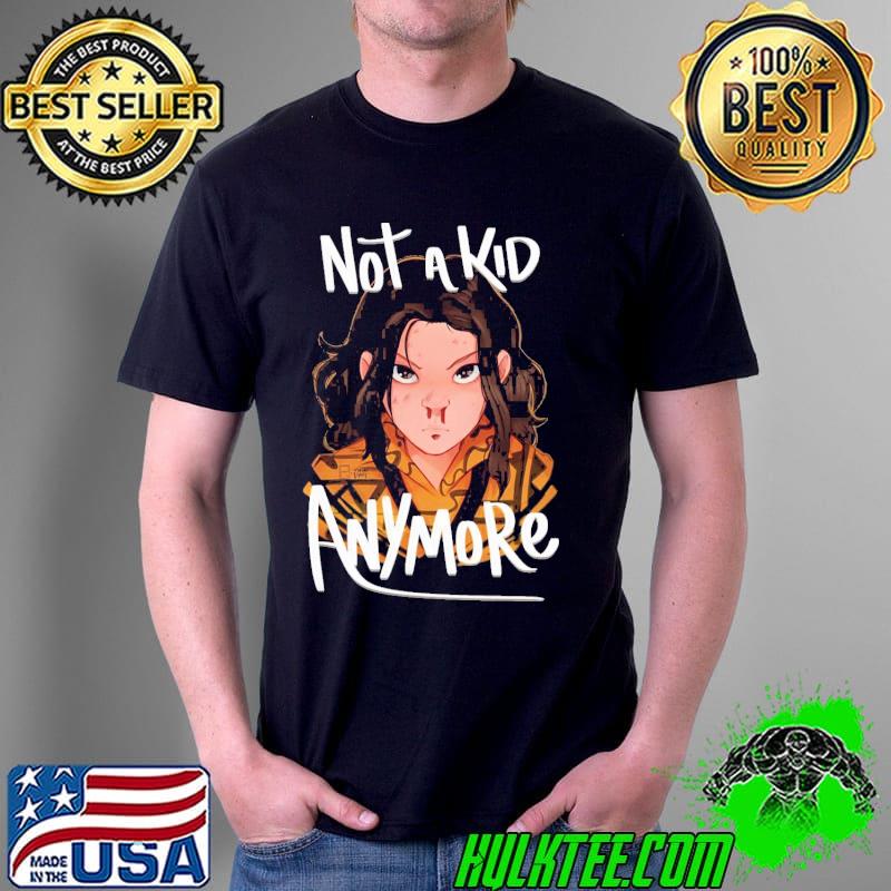 Eleven stranger things not a kid anymore shirt