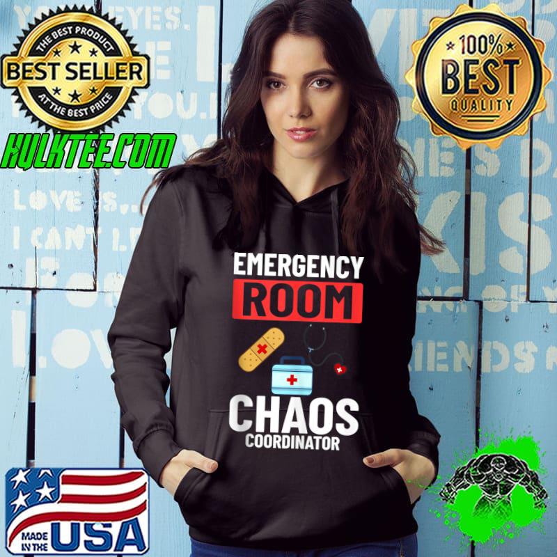Emergency Room Technician ER Nurse Hospital Department T- Hoodie Emergency Room Technician ER Nurse Hospital Department T- Hoodie